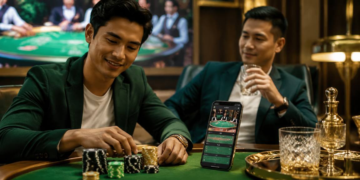 Meja Live Casino dengan Dealer Sebenar